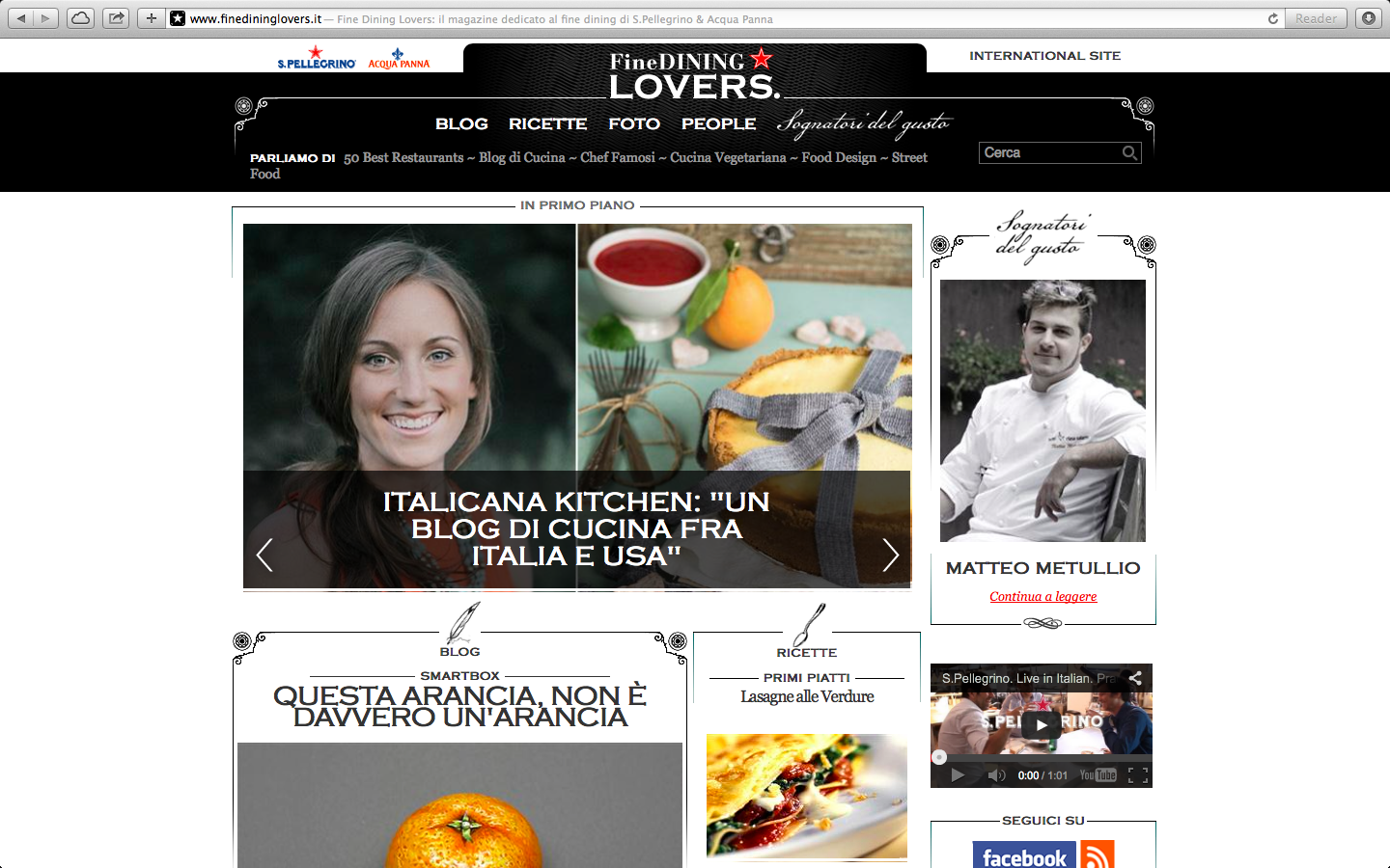 italicana kitchen blog on Fine Dining Lovers magazine