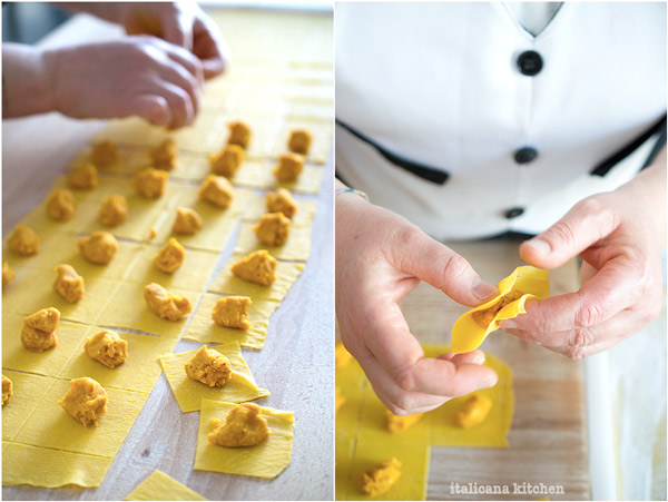 Pasta fresca di semola e zucca - SICILIANI CREATIVI IN CUCINA