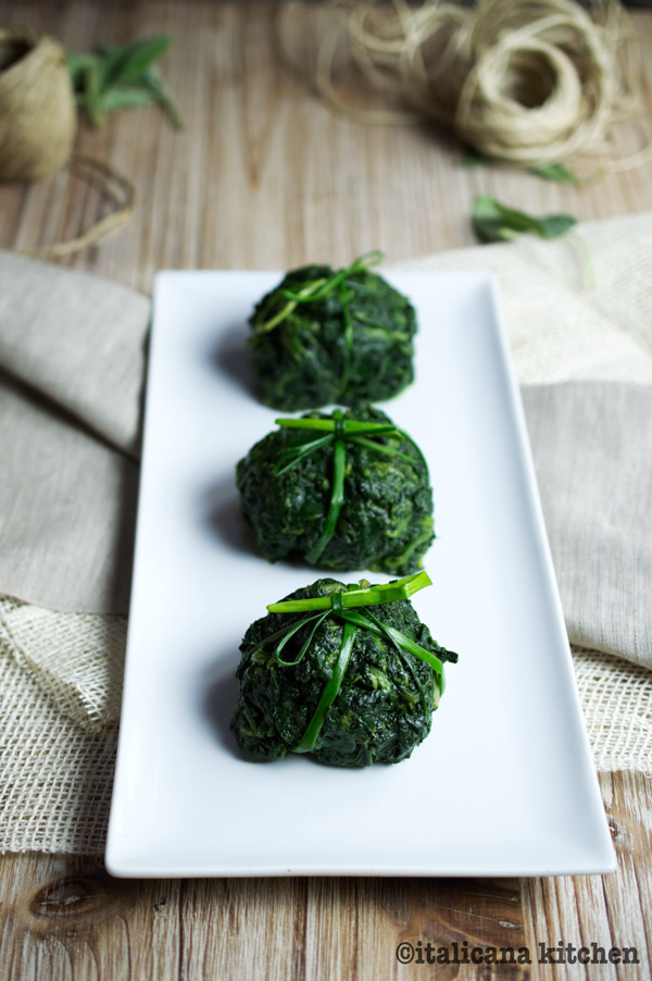 Spinach Balls - italicana kitchen