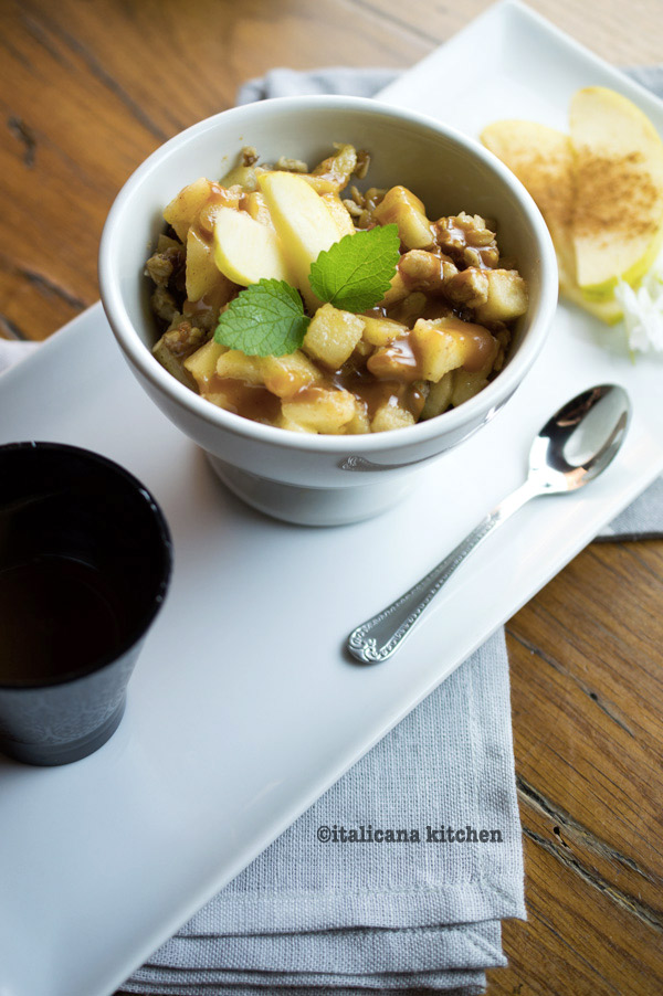 Stovetop Apple Crisp Recipe