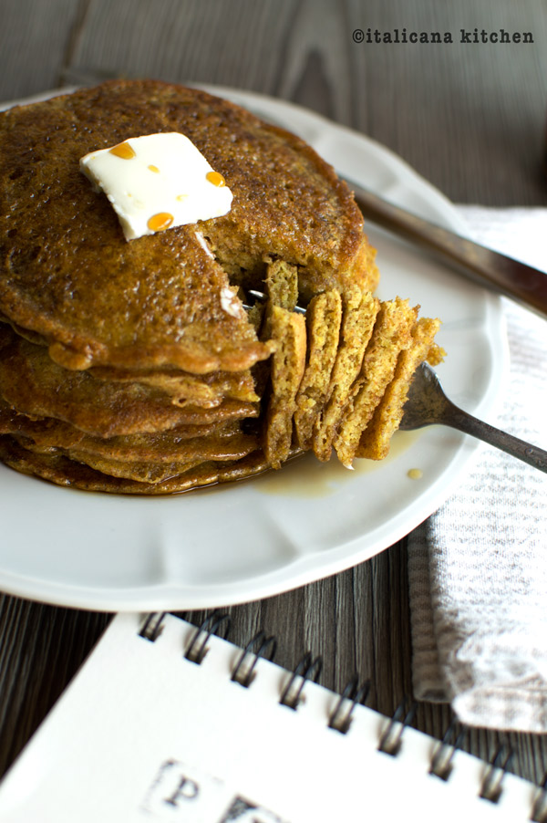 Whole Wheat Buttermilk Pancakes