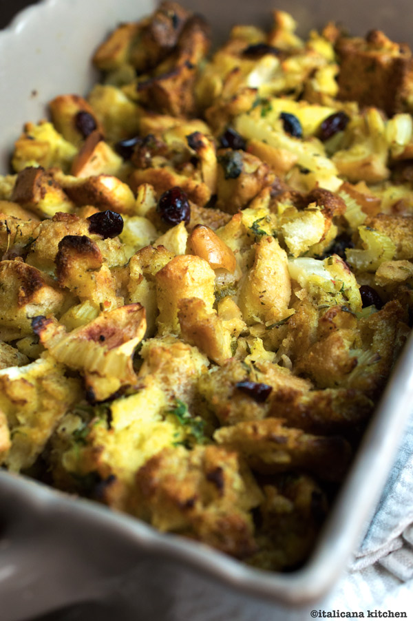 Easy Vegetarian Stuffing italicana kitchen