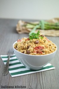 Couscous di Verdure con Fagioli Borlotti