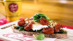 Delicious Breakfast Bruschetta