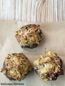 Artichoke-Sun-Dried-Tomato-and-Black-Olive-Stuffed-Mushrooms-Recipe