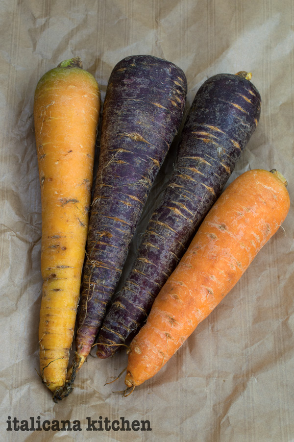 Roasted Purple Carrots