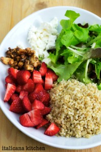 Strawberry-Quinoa-Carmelized-Walnut-Feta-Salad-Recipe