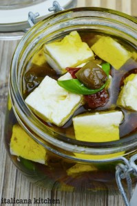Marinated Feta, Basil, Taggiasche Olives and Sun-Dried Tomatoes