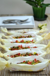 Parchment-Baked-Red-Mullet-With-Wasabi-And-Yellow-Curry-Sauce