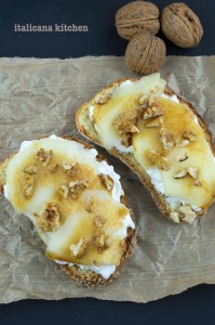 Pear-Walnut-And-Burrata-Bruschetta-With-Organic-Apple-Saba