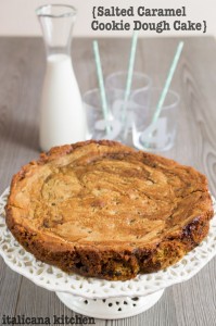 Salted-Caramel-Cookie-Dough-Cake-Recipe-1