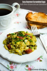 Easy Gourmet Scrambled Eggs