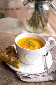 Carrot Soup with Dill and Orange