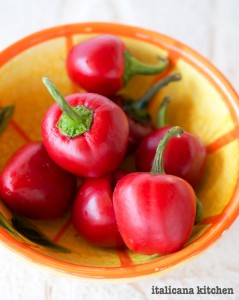 Stuffed Red Hot Peppers
