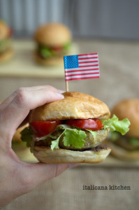 Mini Lentil and Chickpea Burgers