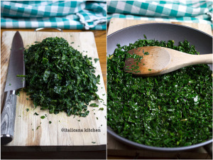 Kale and Truffle Tagliatelle