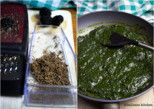 Kale and Truffle Tagliatelle