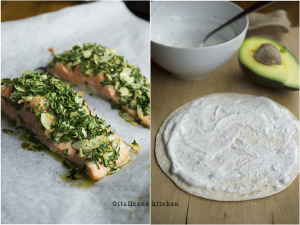 Salmon Wraps