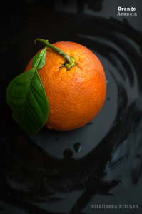 Arugula Salad with Blood Oranges and Green Onions