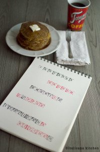 Whole Wheat Buttermilk Pancakes