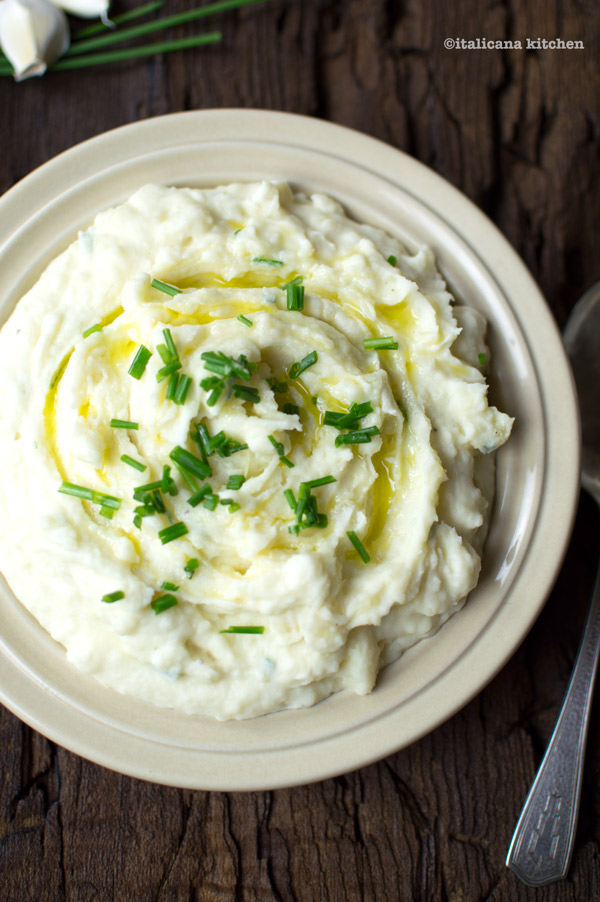 Mashed Potatoes with Extra Virgin Olive Oil