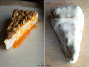 Baked-Brie-with-Persimmon-Puree-and-Walnuts