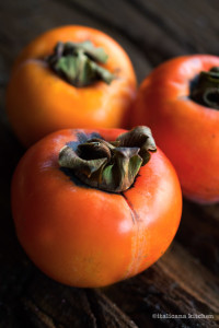 Baked-Brie-with-Persimmon-Puree-and-Walnuts