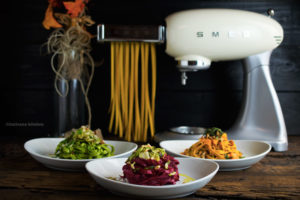 colored pasta