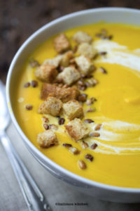 creamy pumpkin soup